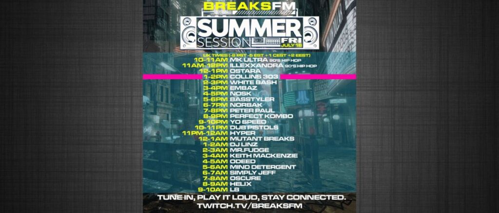 Breaks FM Summer Session 001